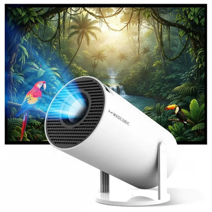 RetroCinema™ Pro 4K Projector – Cozy Movie Nights in Seconds