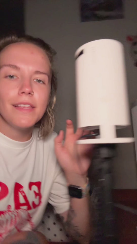 RetroCinema™ Pro 4K Projector – Cozy Movie Nights in Seconds